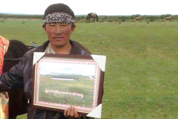 西藏的自由而自焚的藏人扎西热丹。（照片：TPI）