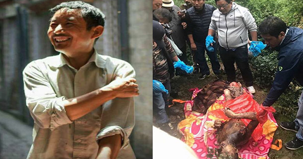 7月29日在达兰萨拉自焚身亡的藏人顿珠。