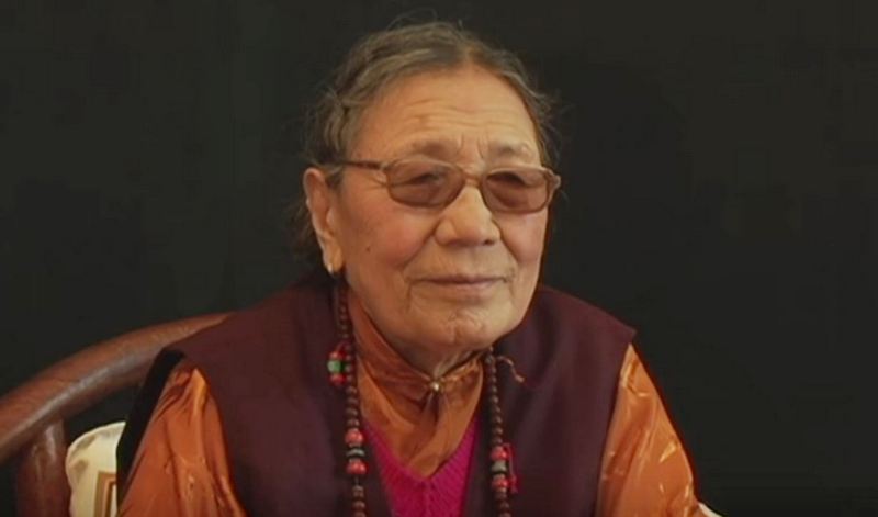 西藏前政治犯阿妈阿德。