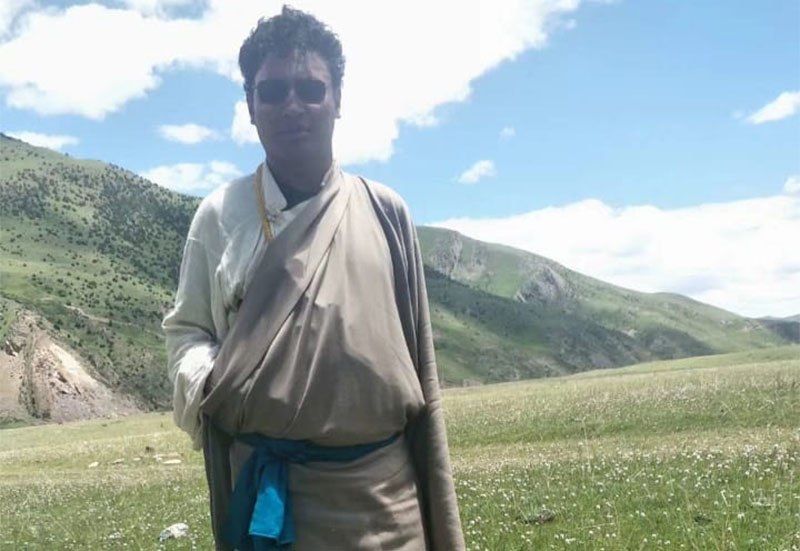 西藏那曲县的拉达。