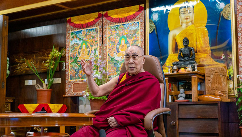 达赖喇嘛尊者。