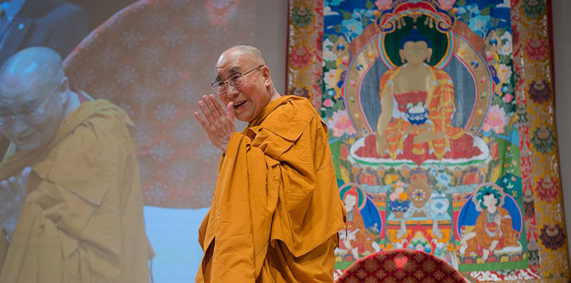 达赖喇嘛尊者。