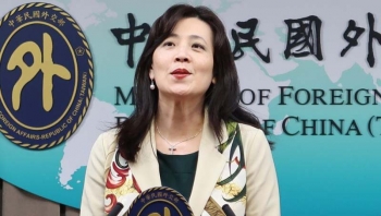 外交部發言人歐江安。（网络照片）