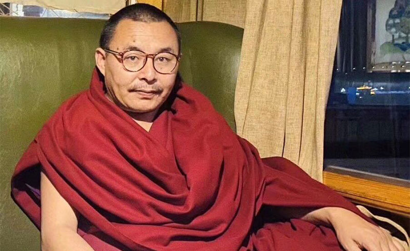 西藏知名作家更登冷智或更登倫珠被中共判處4年有期徒刑。（照片：TPI）