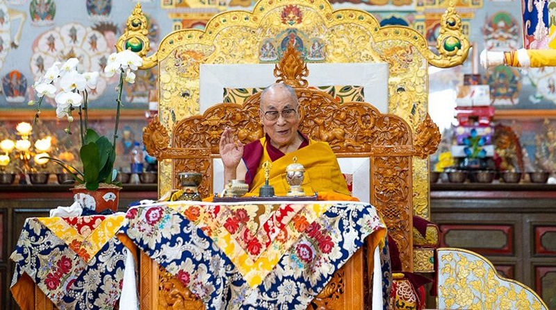 2022年5月16日達蘭薩拉，達賴喇嘛尊者。照片：達賴喇嘛官方網站