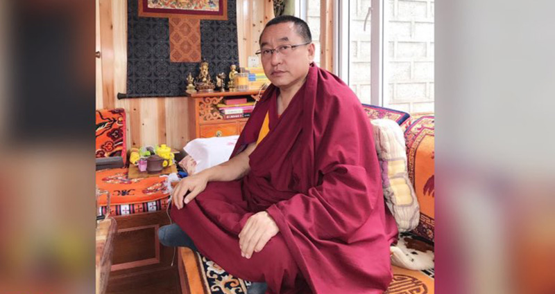 格西索南嘉措，西藏東部阿壩縣格爾登寺僧人。（照片：TPI）